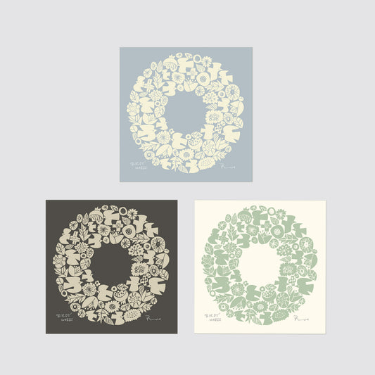 シルクスクリーン 20cm  / WREATH