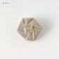 FLOWER TILE BROOCH