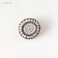 FLOWER TILE BROOCH