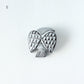BIRD TILE BROOCH ＜WH/BK＞