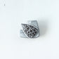 BIRD TILE BROOCH ＜WH/BK＞