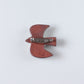 BIRD TILE BROOCH ＜WH/BR＞