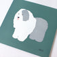 LETTER PRESS POSTER [TOMOTAKE] T-dog