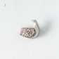 BIRD TILE BROOCH ＜WH/BR＞