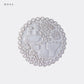 CERAMIC RELIEF PLATE / CIRCLE