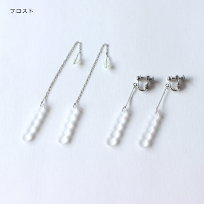 [HARIO Lampwork Factory] ピアス・イヤリング / コネクト