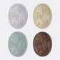 CERAMIC RELIEF PLATE / ELLIPSE