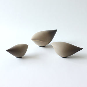 OVAL BIRD / グレー – BIRDS' WORDS