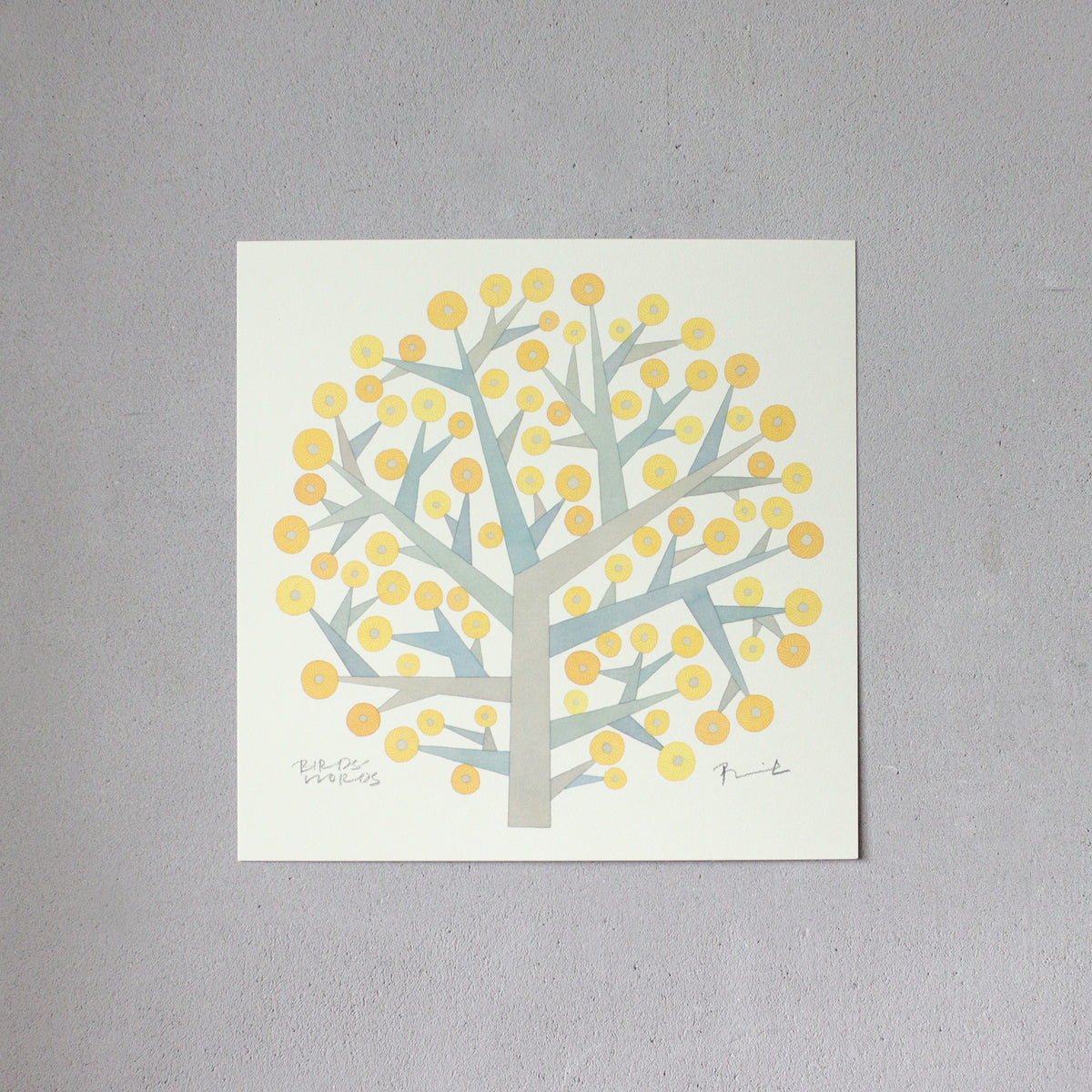 ポスター 20cm / TREE OF HOPE – BIRDS