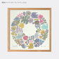ポスター 30cm / SHABBY WREATH