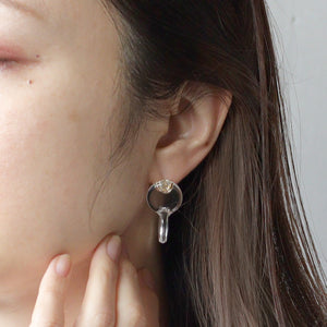 【699】小鳥のピアス／イヤリング／ガラス ピアス・イヤリング / ポイント – BIRDS' WORDS