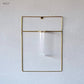 PIKE wall brass vase