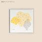 LETTER PRESS POSTER / warm forest
